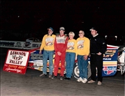 Chris Moore with Bill Kingsley Rene and Dick Williams and Joey Tornabene